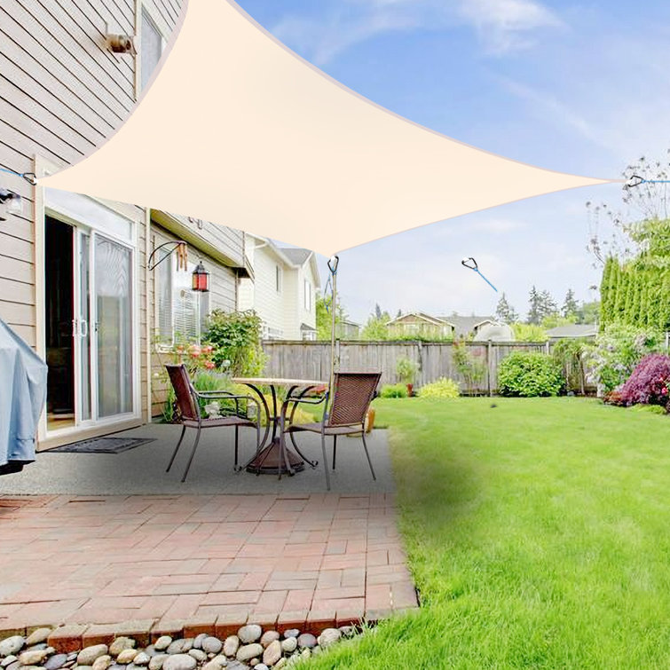 Dakota Fields Duppstadt 5m x 5m Square Shade Sail & Reviews Wayfair.co.uk